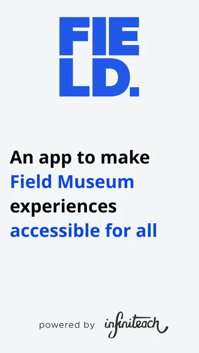 Capturas de tela do Field Museum for All