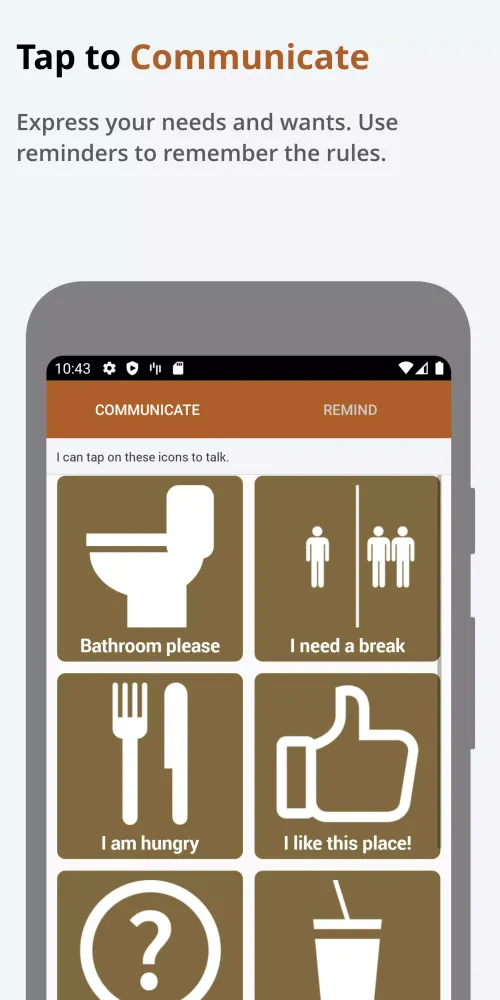 Captures d'écran de NMMA - Accessibility for All