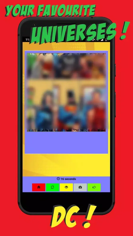 Comic Heroes Puzzle 스크린샷