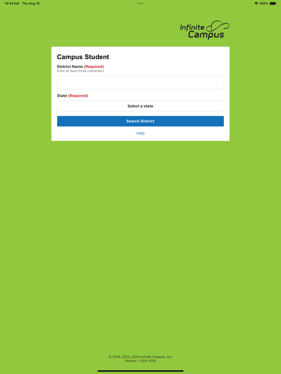 Screenshot di Campus Student iPad 