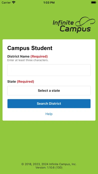 Screenshot di Campus Student