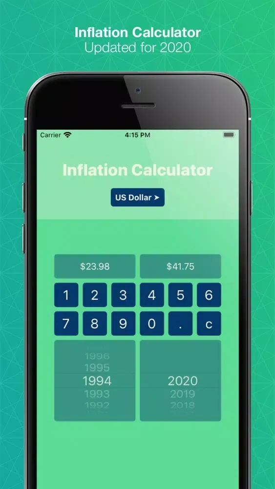 Inflation Calculator Pro 스크린샷