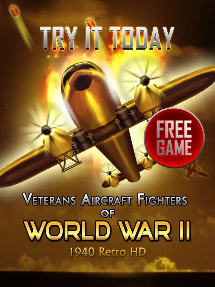 1940 Veterans Aircraft Fighters of World War II Retro HD iPad  স্ক্রিনশট