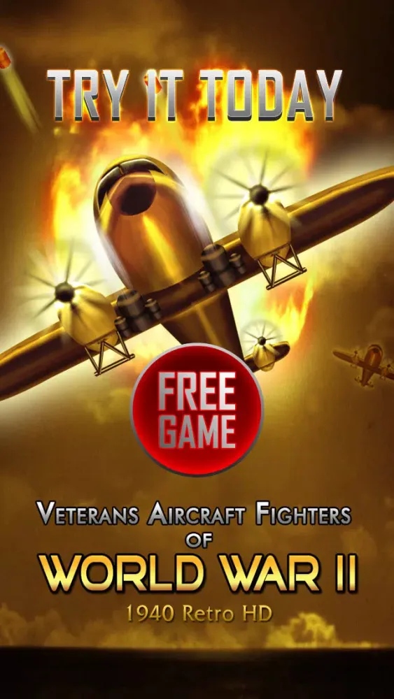 1940 Veterans Aircraft Fighters of World War II Retro HD স্ক্রিনশট