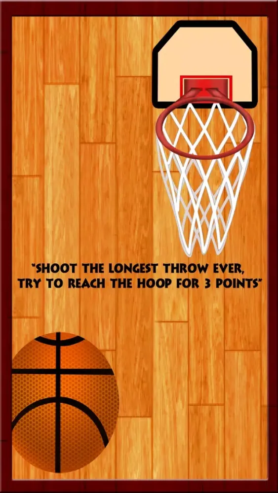 3 Points Long Shot : The Basket Ball Crazy Throw - Free Edition Screenshots
