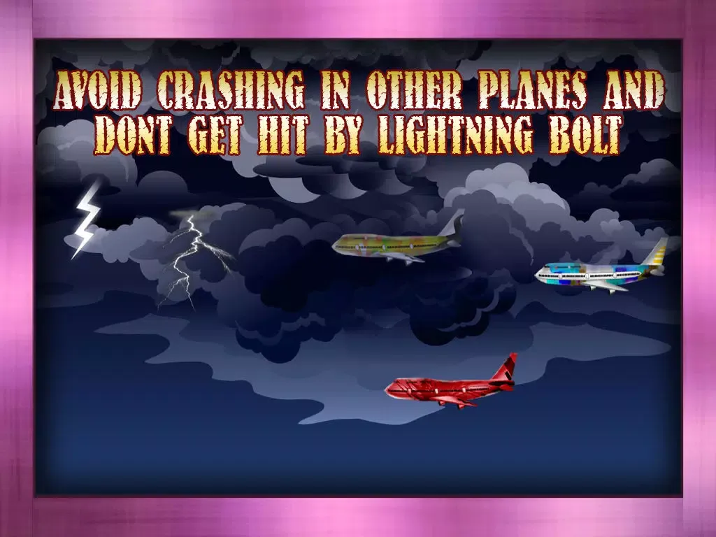 Ảnh chụp màn hình của Airport Big Storm : The Sky Plane Radar flight Madness - Free Edition iPad 