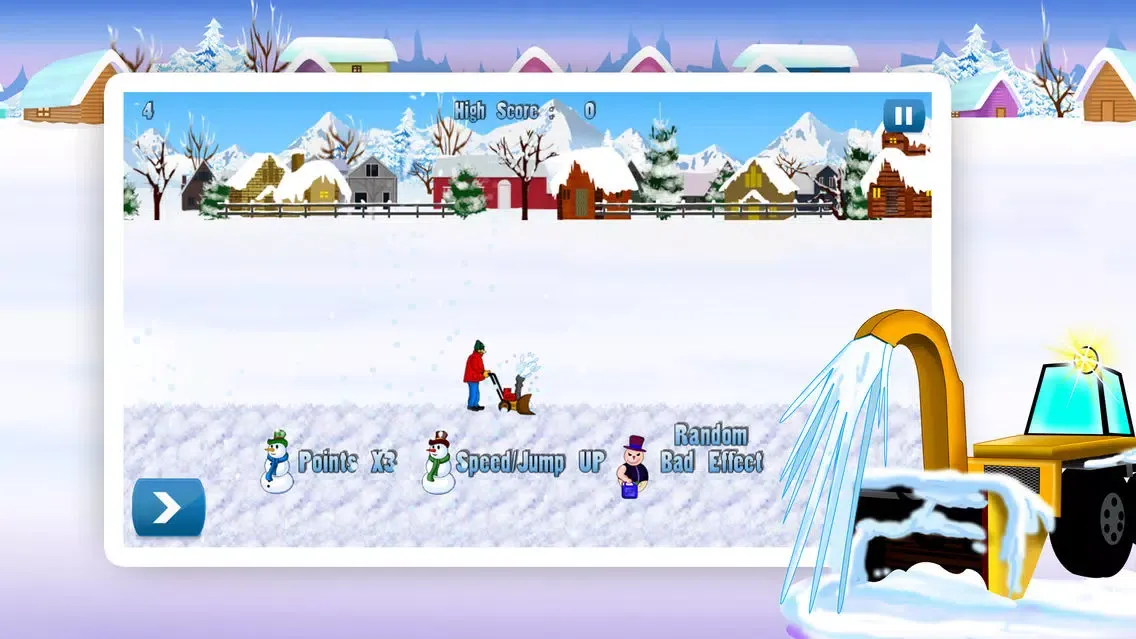 Angry Neighbours Funny Show – The cold winter snow blower fight episode 4 - Free Ekran Görüntüleri