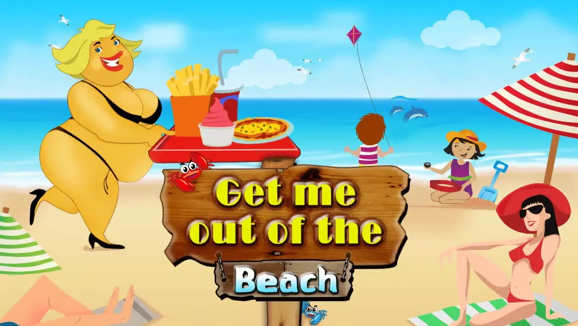 تصاویر Get me out of the beach FREE , the hot summer traffic and puzzle game