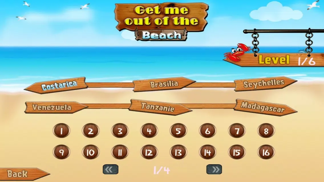 تصاویر Get me out of the beach FREE , the hot summer traffic and puzzle game