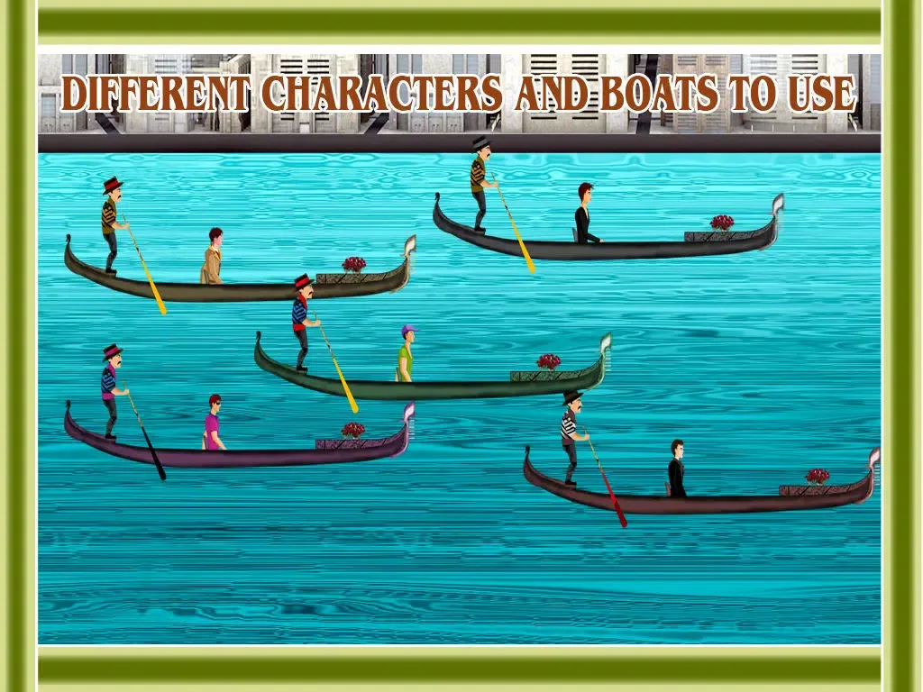 Boys Meet Girl Summer Italy Vacation : Venice Gondolas - Free Edition iPad 应用截图