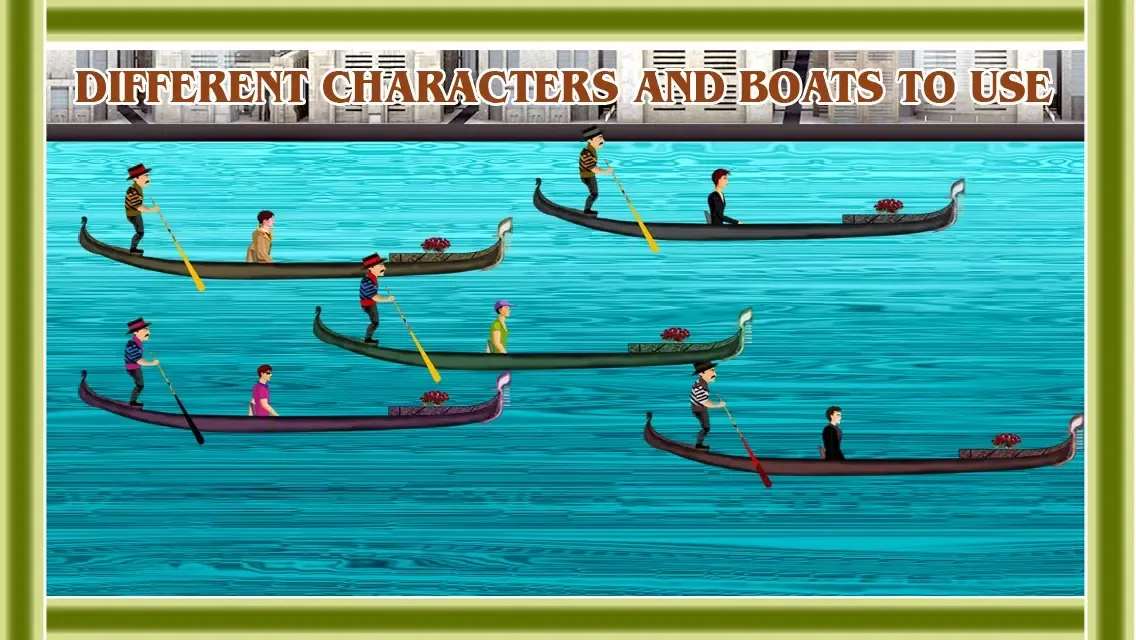 Boys Meet Girl Summer Italy Vacation : Venice Gondolas - Free Edition应用截图