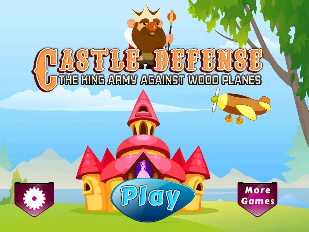 Tangkapan layar Castle defense - the king army against wood planes - Free Edition iPad 