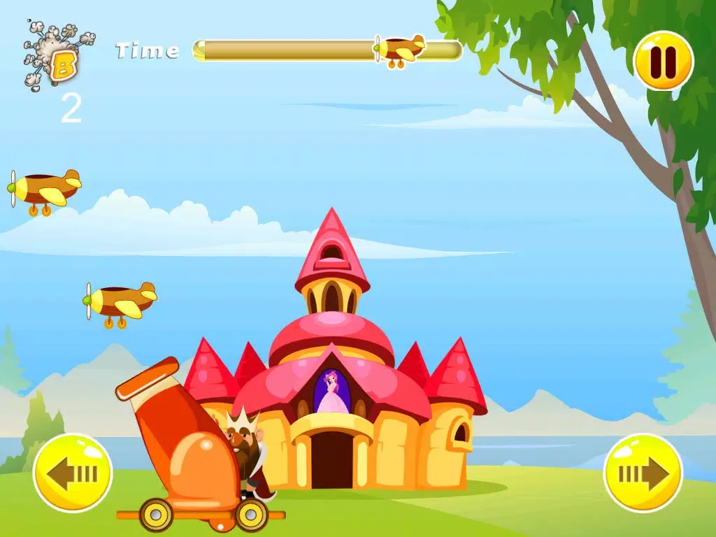 Tangkapan layar Castle defense - the king army against wood planes - Free Edition iPad 