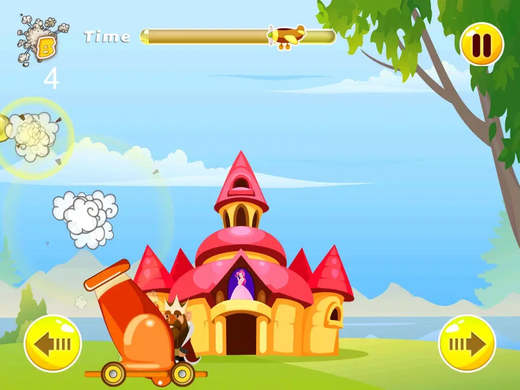 Tangkapan layar Castle defense - the king army against wood planes - Free Edition iPad 