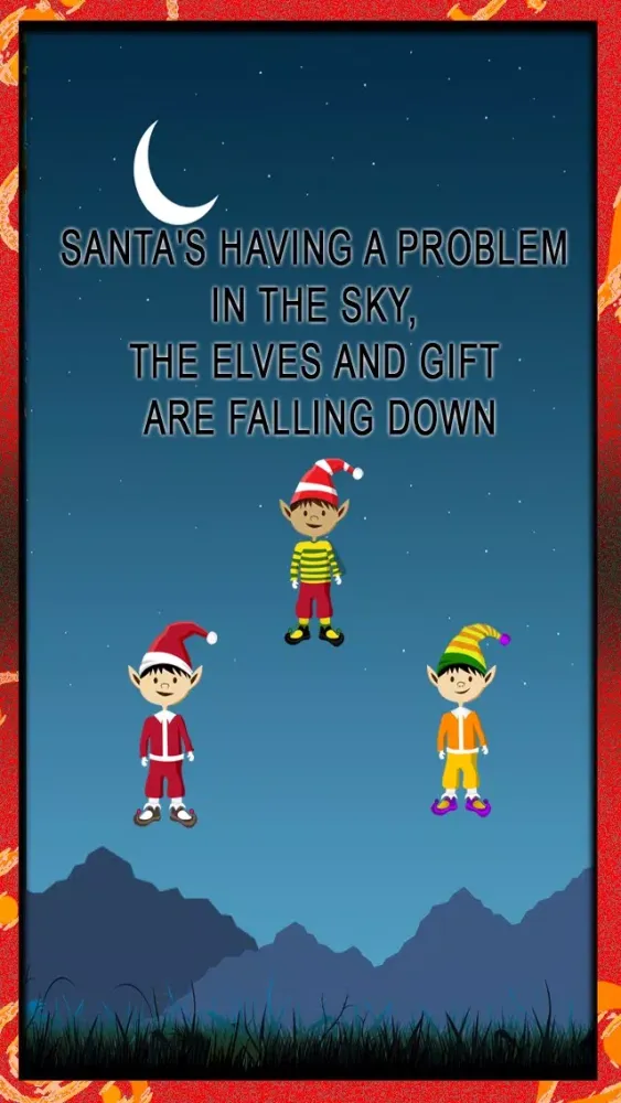 Christmas Gift Rain : Santa Claus dropping presents in the city - Free Edition应用截图