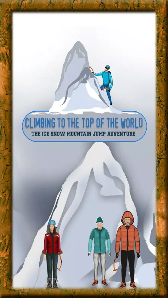 Zrzuty ekranu Climbing to the top of the world : The ice snow Mountain jump adventure - Free Edition