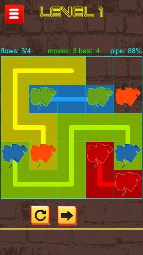Screenshot di Color Paint - best free puzzle game for painters, kids and family - Free Edition