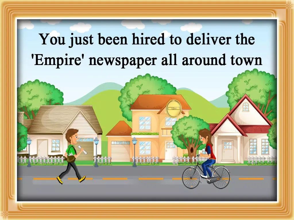 Screenshot di Empire Newspaper Town Kids : The Delivery Boy City Street Adventure - Free Edition iPad 
