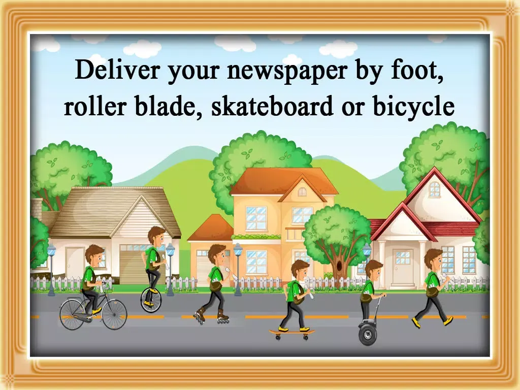 Screenshot di Empire Newspaper Town Kids : The Delivery Boy City Street Adventure - Free Edition iPad 