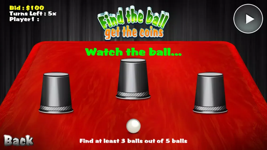 Find The Ball Get The Coins - The cool multiplayer free game ! سکرین شاٹس