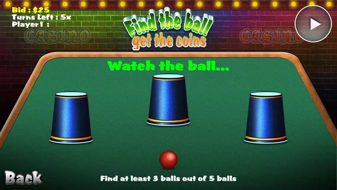 Find The Ball Get The Coins - The cool multiplayer free game ! سکرین شاٹس