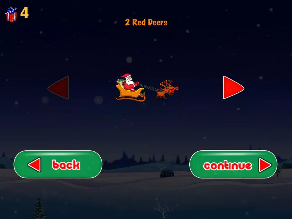 Flying Santa Claus – Saving Christmas tree gifts for children’s and family iPad  Screenshots