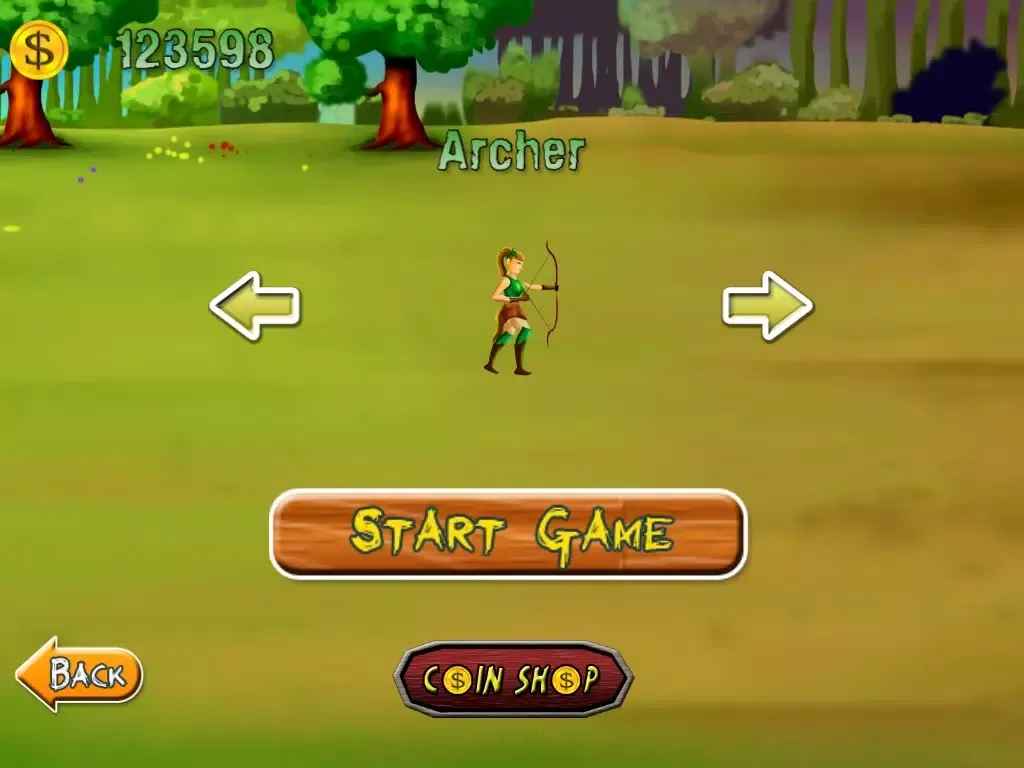 Zrzuty ekranu Forest Arrow – The Elf Edition of The Free Epic Heroes Quest RPG Game iPad 