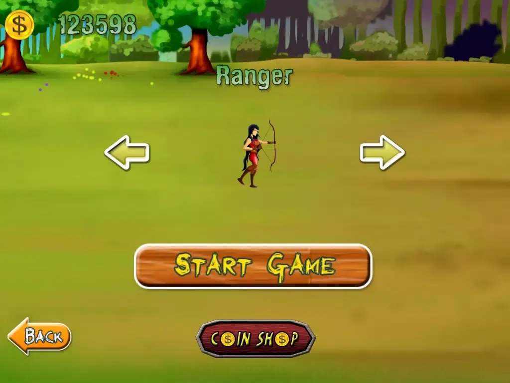 Zrzuty ekranu Forest Arrow – The Elf Edition of The Free Epic Heroes Quest RPG Game iPad 