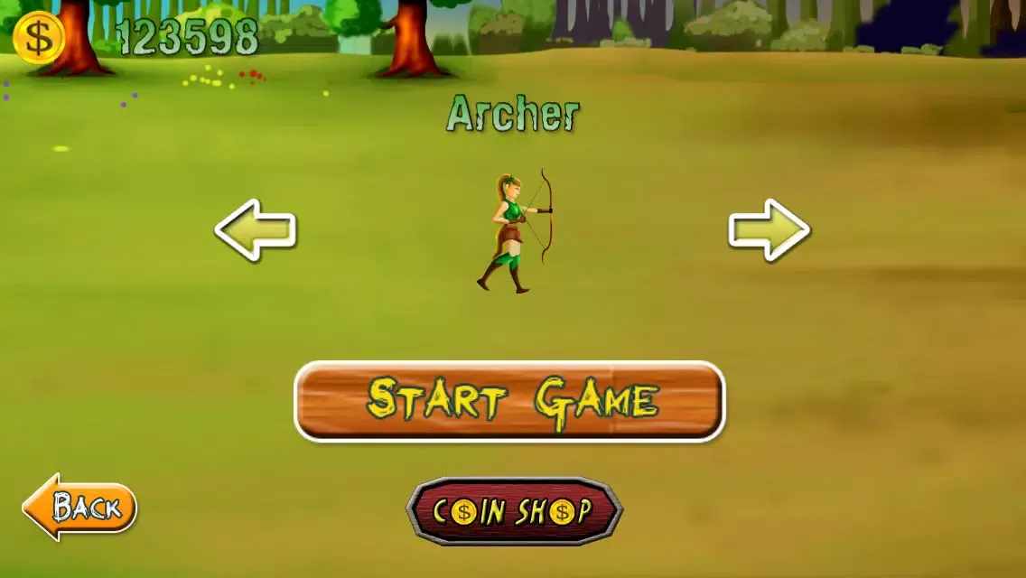 Zrzuty ekranu Forest Arrow – The Elf Edition of The Free Epic Heroes Quest RPG Game