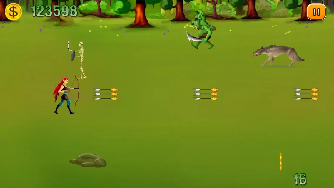 Zrzuty ekranu Forest Arrow – The Elf Edition of The Free Epic Heroes Quest RPG Game