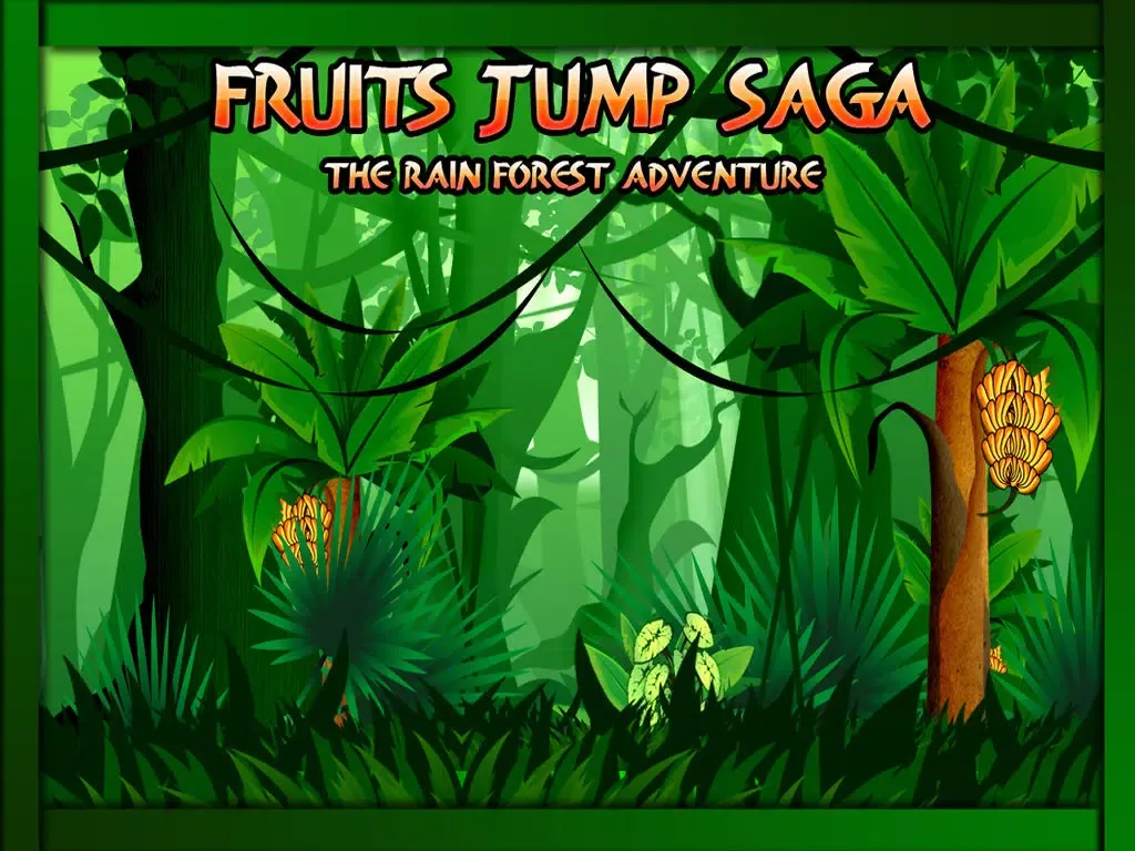 Capturas de pantalla de Fruits Jump Saga : The Rain Forest Adventure - Free Edition iPad 