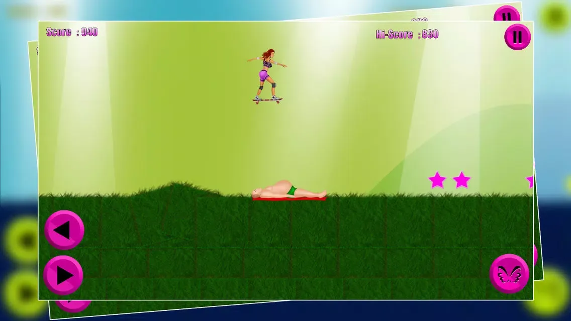 صور Girls Skaters 2 - The girl sport only skating skateboard toys free game