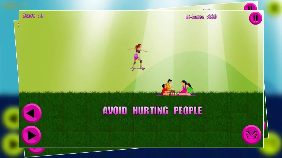 صور Girls Skaters 2 - The girl sport only skating skateboard toys free game