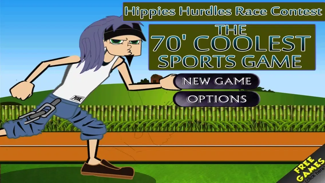 صور Hippies Hurdles Games - The 70' coolest sports games - Free Edition