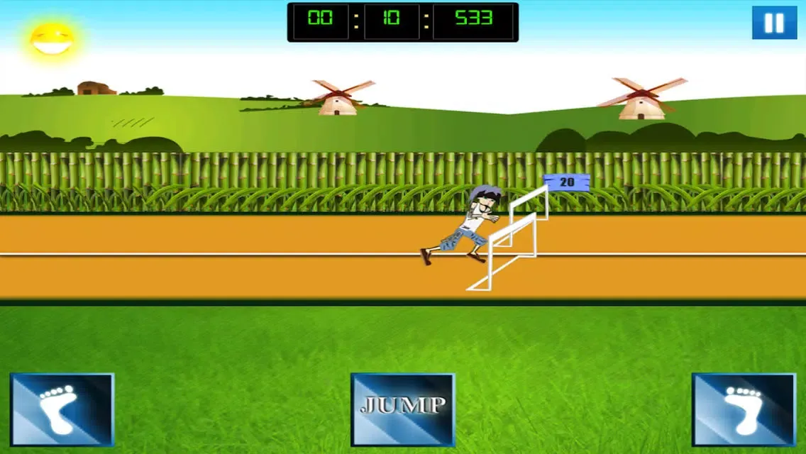 صور Hippies Hurdles Games - The 70' coolest sports games - Free Edition