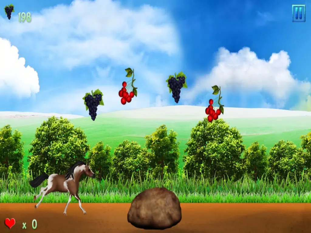Horse Poney Wild Agility Race : The forest dangerous path - Free Edition iPad  Screenshots