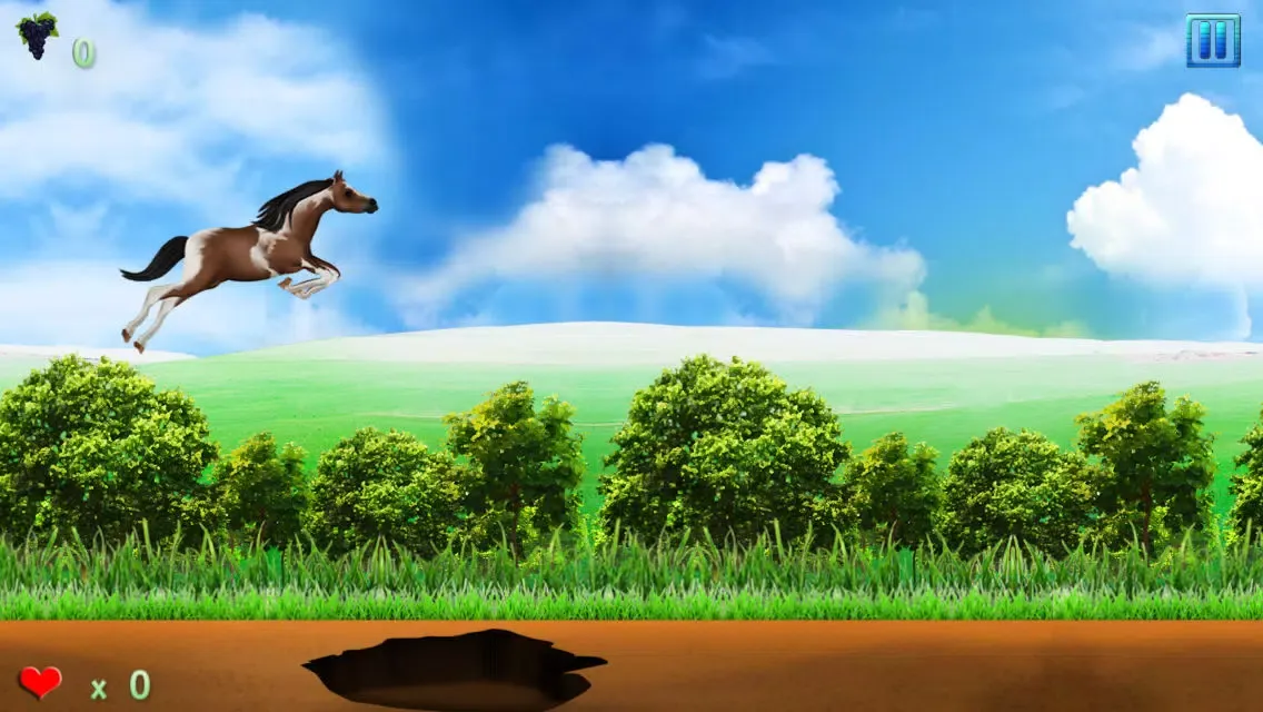 Horse Poney Wild Agility Race : The forest dangerous path - Free Edition Screenshots