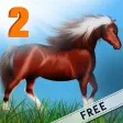 Horse Poney Wild Agility Race 2 : The winter icy mountain dangerous path - Free
