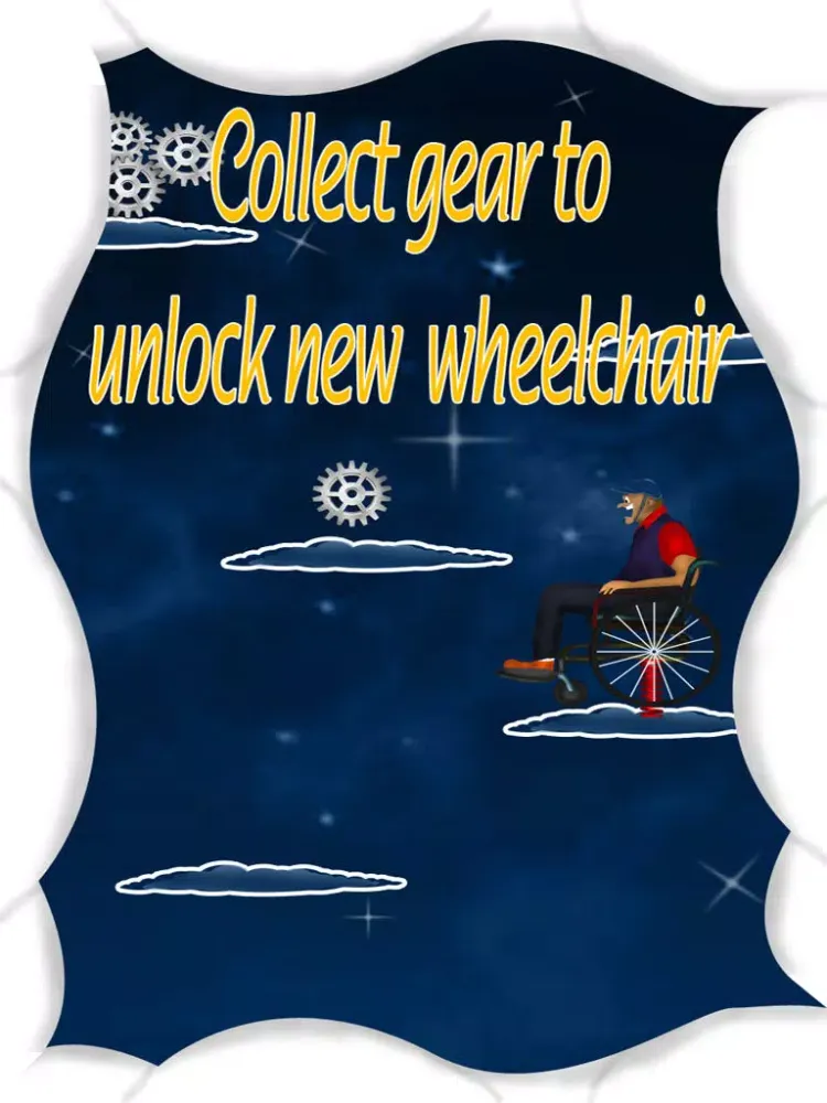 Jetpack Wheelchair : The Andy Capable Story - Free Edition iPad 应用截图