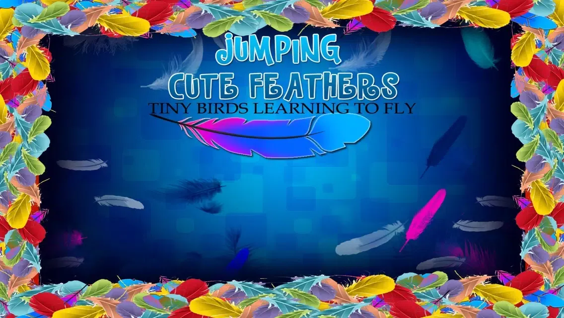 ภาพหน้าจอของ Jumping Cute Feathers : Tiny birds learning to fly - Free Edition