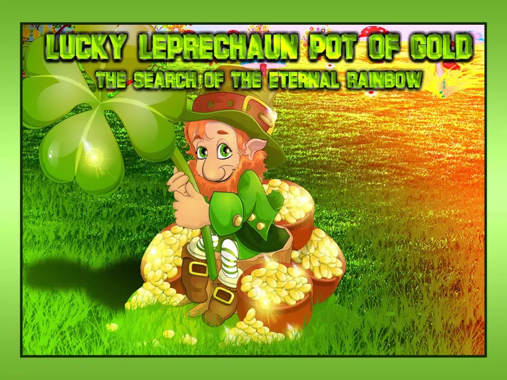 Lucky Leprechaun Pot of Gold : The search of the eternal Rainbow - Free Edition iPad 应用截图