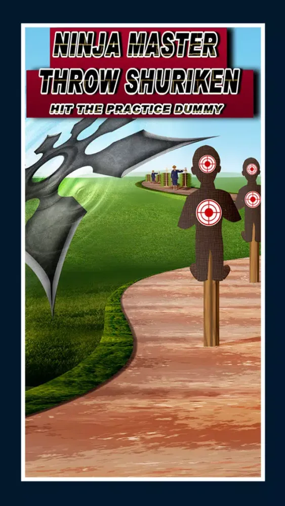 Ninja Master Throw Shuriken : Hit the Practice Dummy - Free Edition স্ক্রিনশট