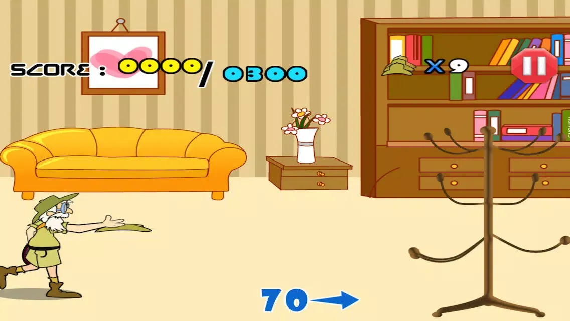 Old grandpa hat shooting game - Free Edition Screenshots