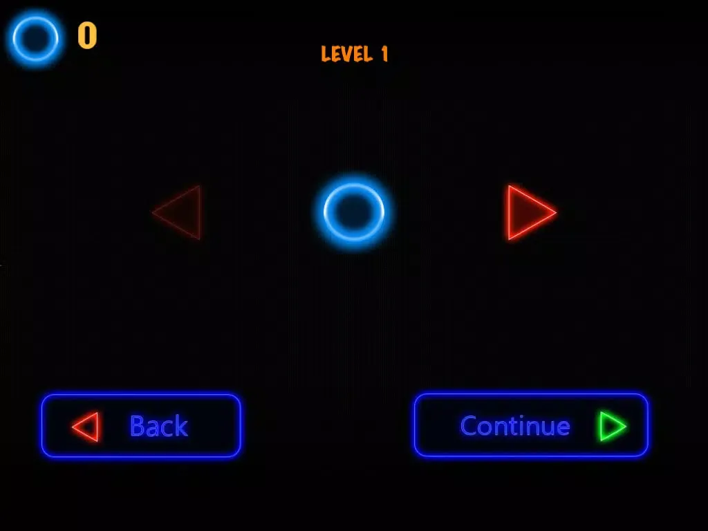 Reflex Test Neon – Free mind game for extreme brain tester iPad  Screenshots