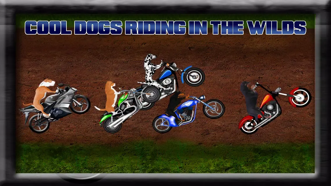 Rolling Wild Dog Motorcycle Race : The Bad to the bone Adventure - Free Edition Ekran Görüntüleri
