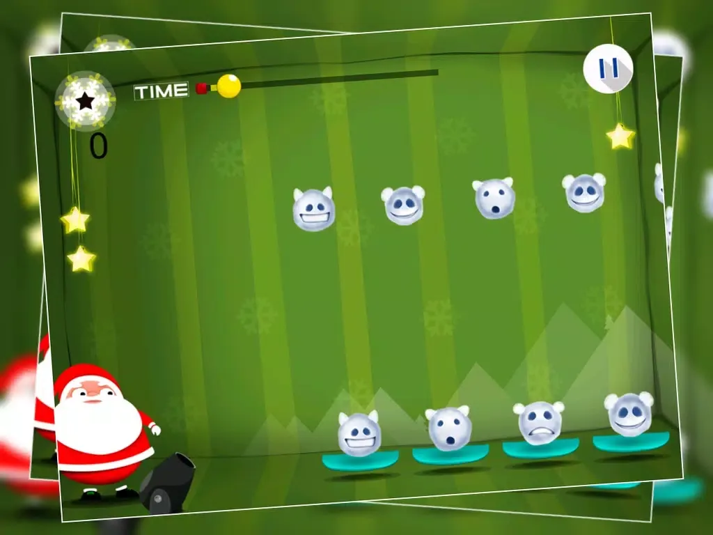 Capturas de tela do Santa and Snow Balls Men : The Christmas Winter Cold Tales - Free iPad 