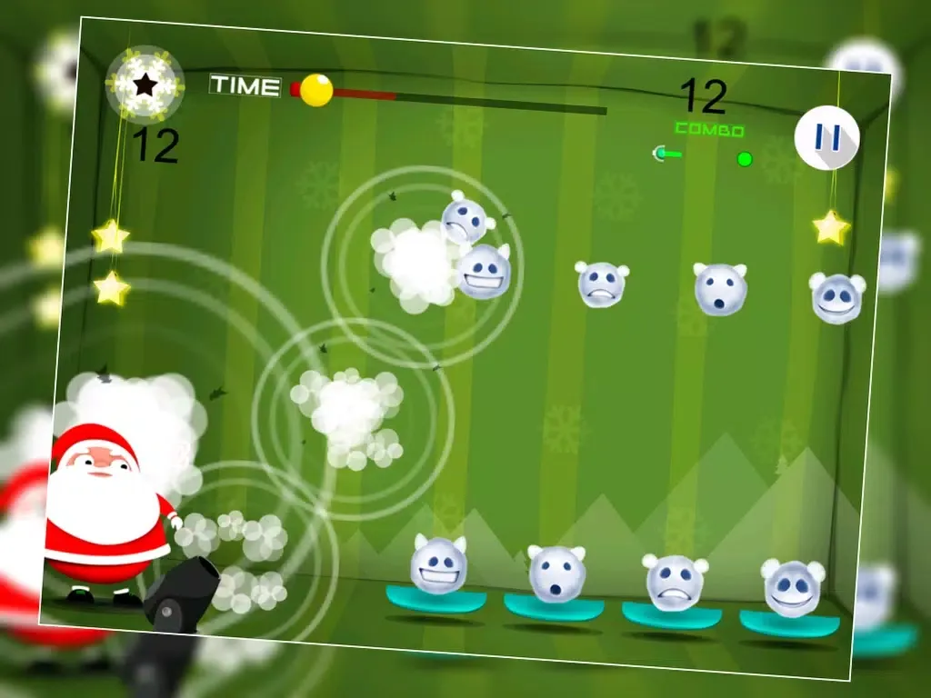 Capturas de tela do Santa and Snow Balls Men : The Christmas Winter Cold Tales - Free iPad 
