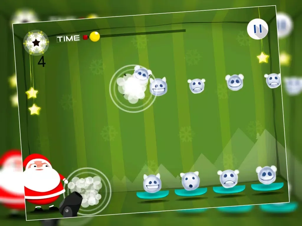 Capturas de tela do Santa and Snow Balls Men : The Christmas Winter Cold Tales - Free iPad 