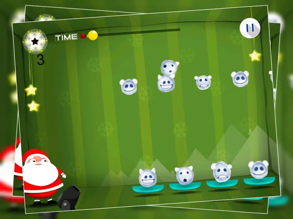 Capturas de tela do Santa and Snow Balls Men : The Christmas Winter Cold Tales - Free iPad 