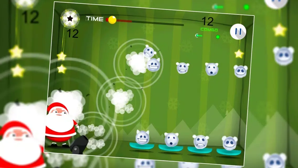 Capturas de tela do Santa and Snow Balls Men : The Christmas Winter Cold Tales - Free